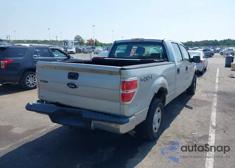 2009 Ford F150 Supercrew из США, поврежденный, VIN 1FTRW14839FB21899